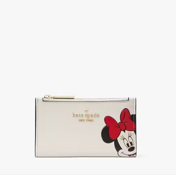 kate spade Handbags - Kate Spade Disney X Kate Spade New York Minnie Small Slim Bifold Wallet